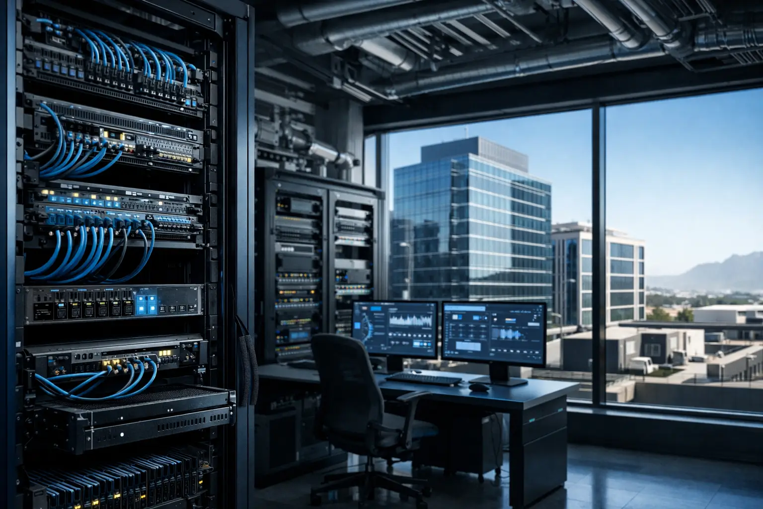 ICT Infrastructure for Commercial Buildings