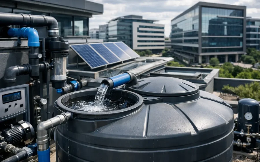 Rainwater Harvesting System Design for Buildings