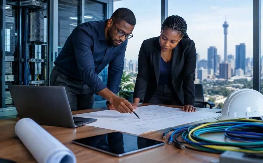 Office Rewiring Planning for Johannesburg Offices